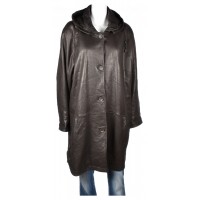Кафяво яке от естествена кожа Leather Clothes by R&G