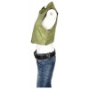 Зелен кожен елек Leather Fashion Wear