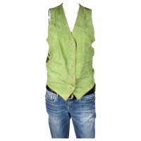 Дамски кожен елек Club Fashion