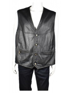 Мъжки кожен елек Leather Clothes by R&G